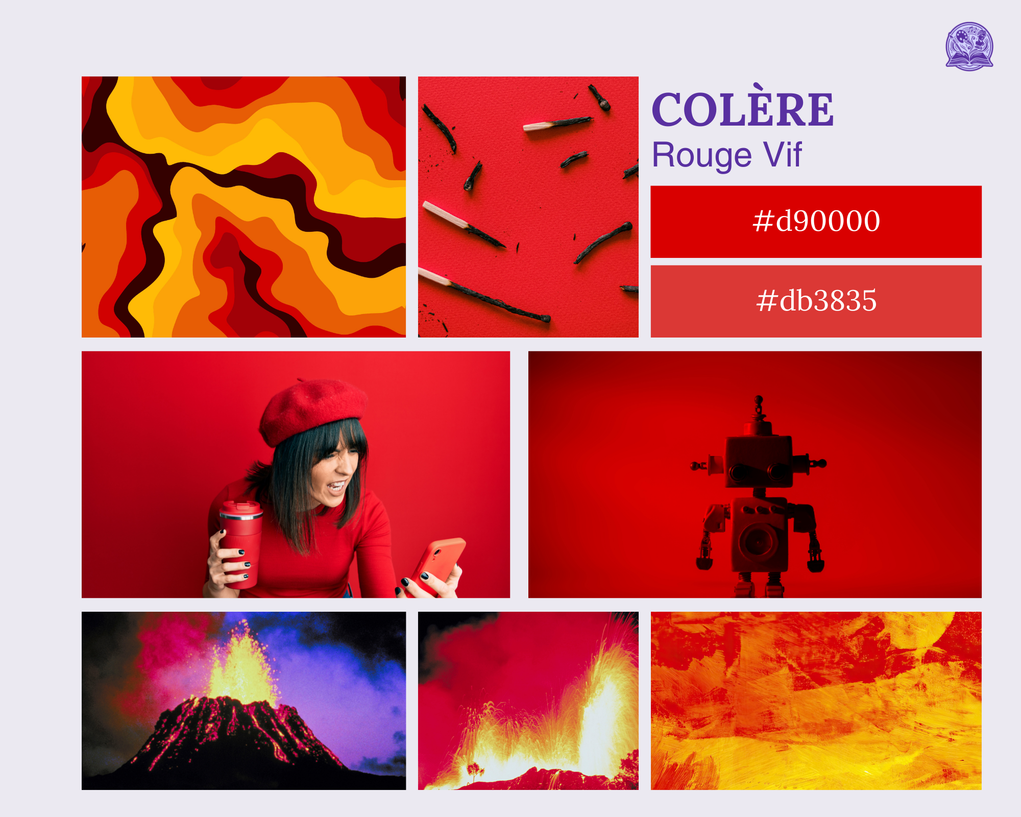 Moodboard Colère Implosive