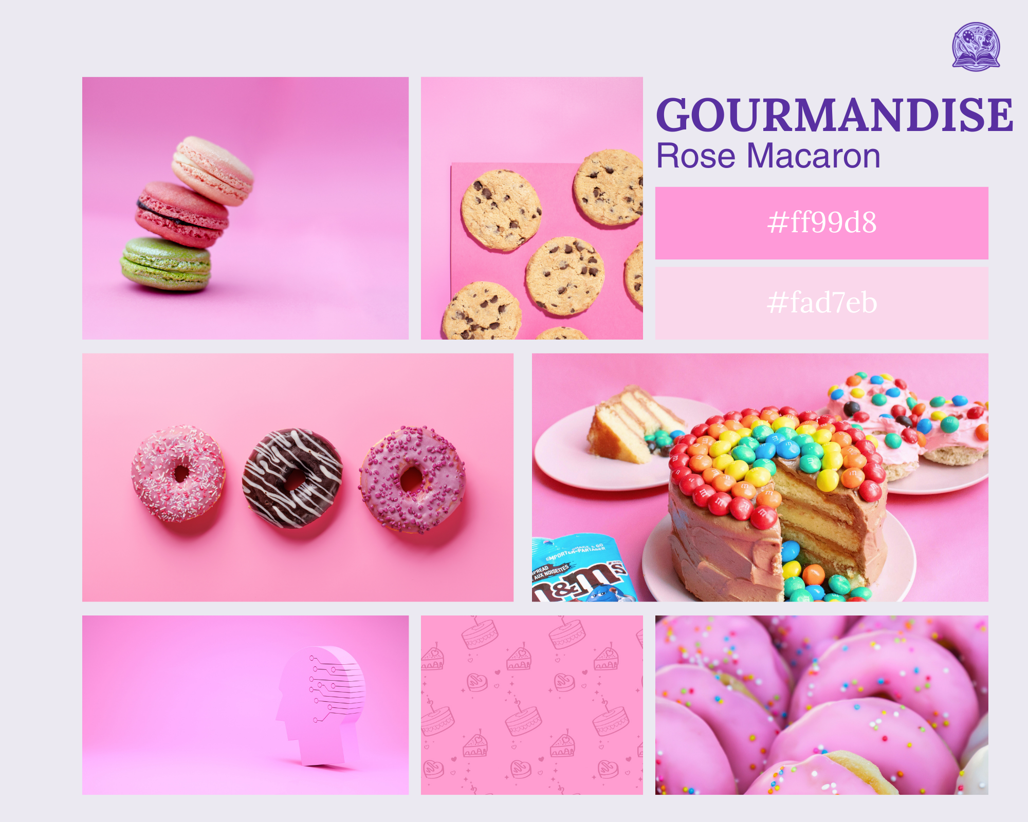 Moodboard Irrémédiable Gourmandise