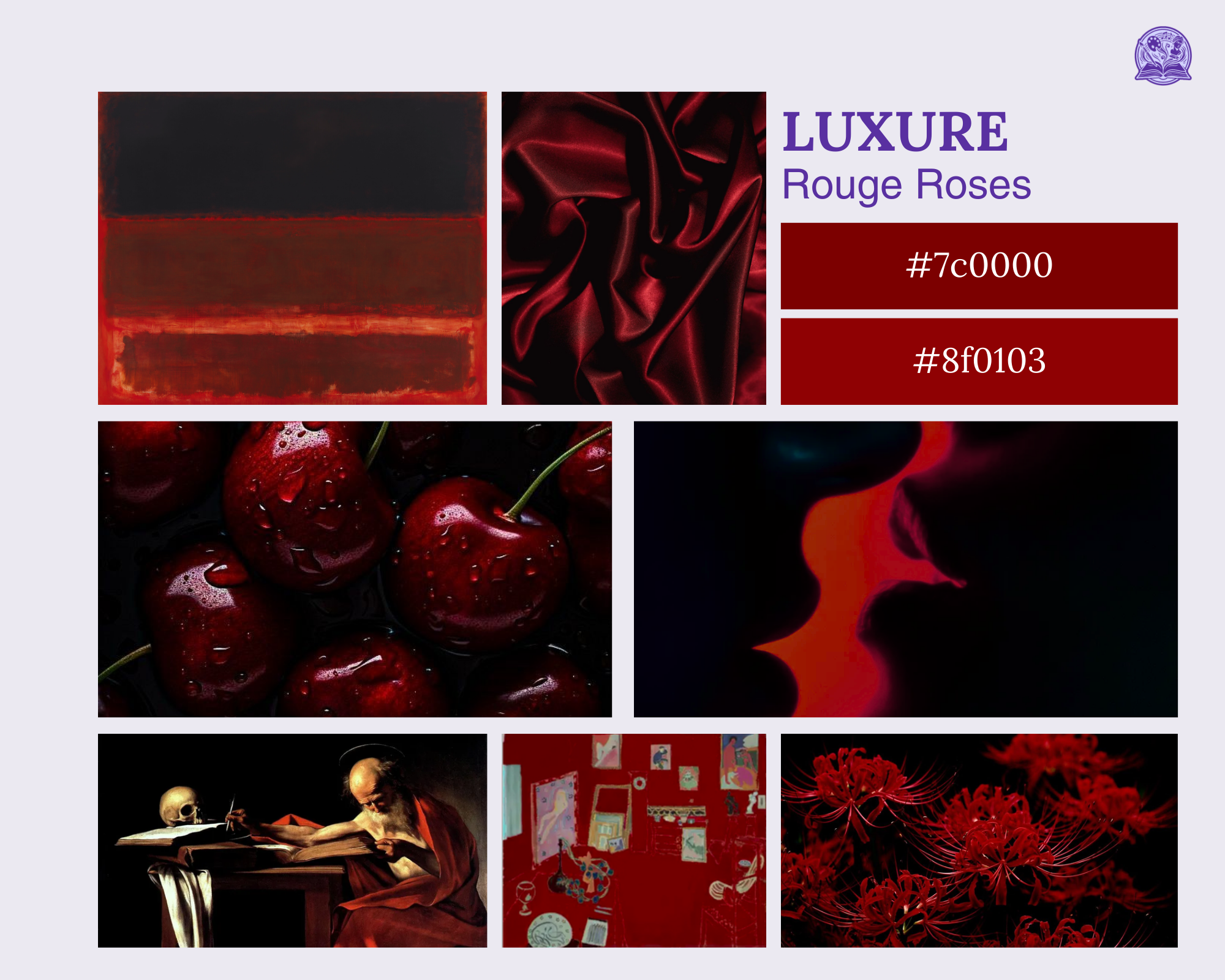 Moodboard L'Amorale Luxure